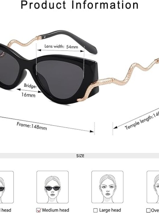 Snake Sunglasses main image 5